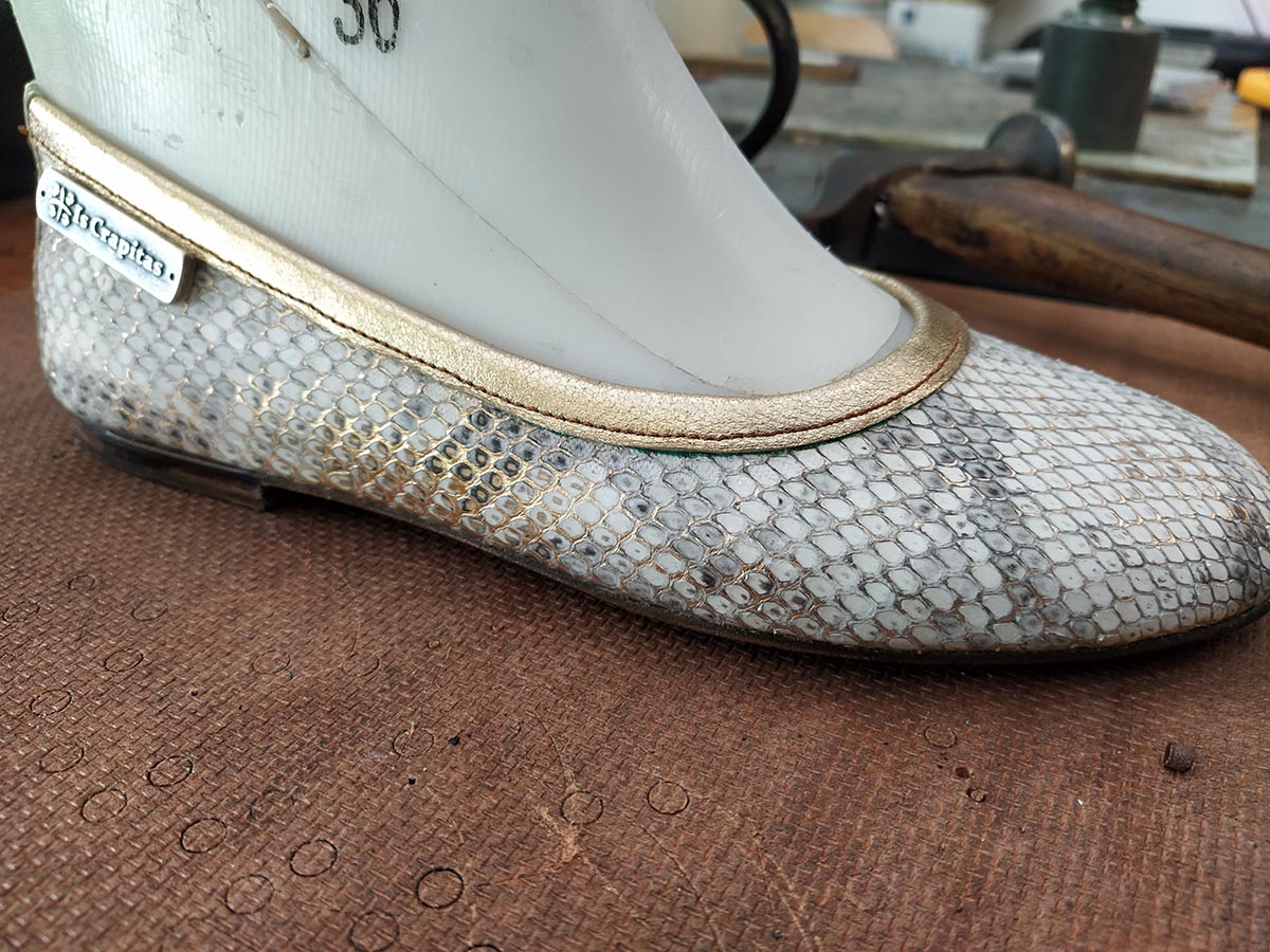 BALLERINAS Is Crapitas Elegance scarpa ballerina fatta a mano