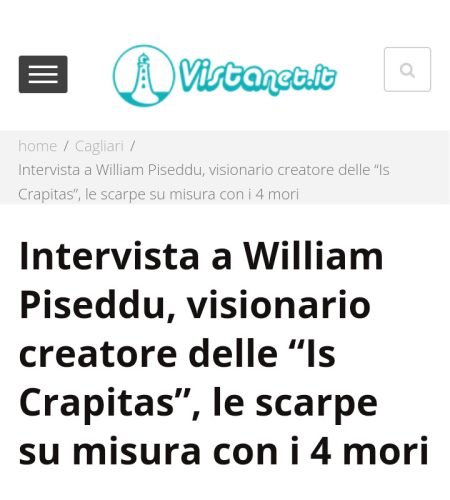 Vistanet Is Crapitas William Piseddu